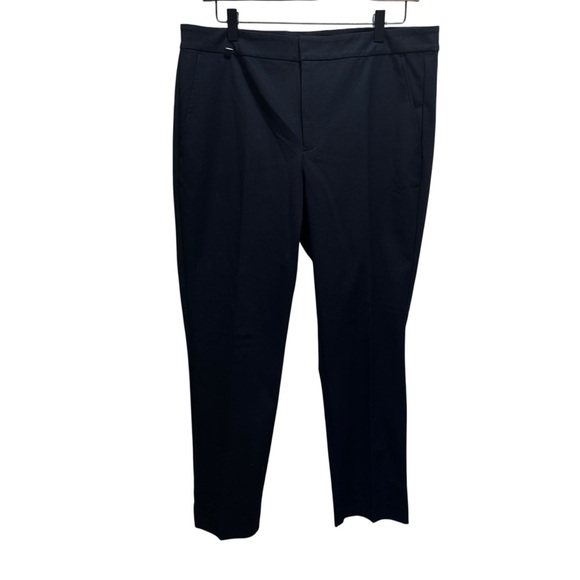 Lauren Ralph Lauren Black Cropped Trouser Pants Size 12 - Picture 1 of 10